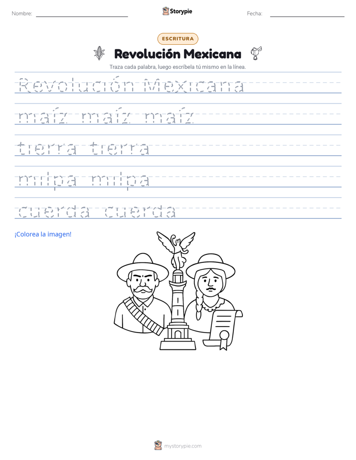 Práctica de Escritura