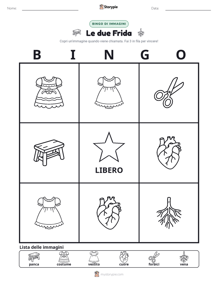Bingo delle Immagini