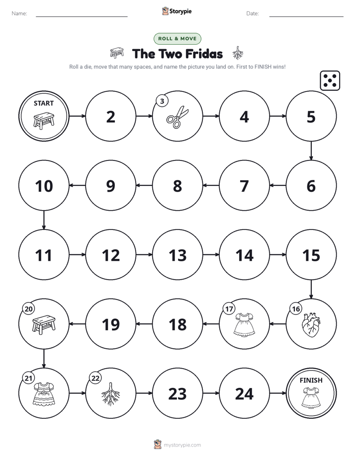 Roll & Move Game