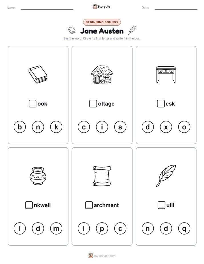 Beginning Sounds