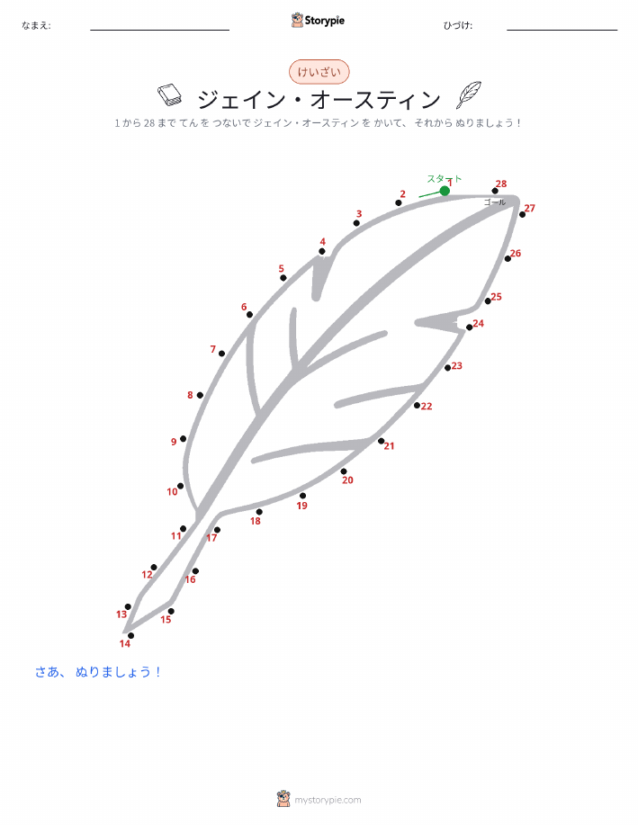 点つなぎ