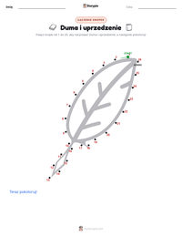 Podgląd drukowalnego arkusza ćwiczeń Duma i uprzedzenie