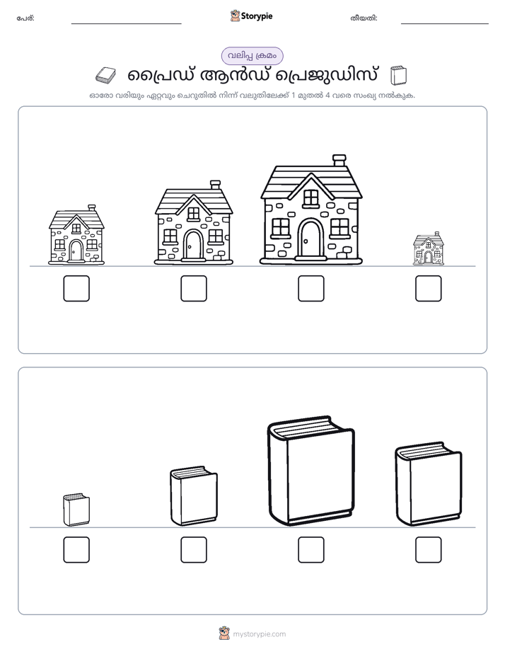 വലുപ്പം ക്രമം