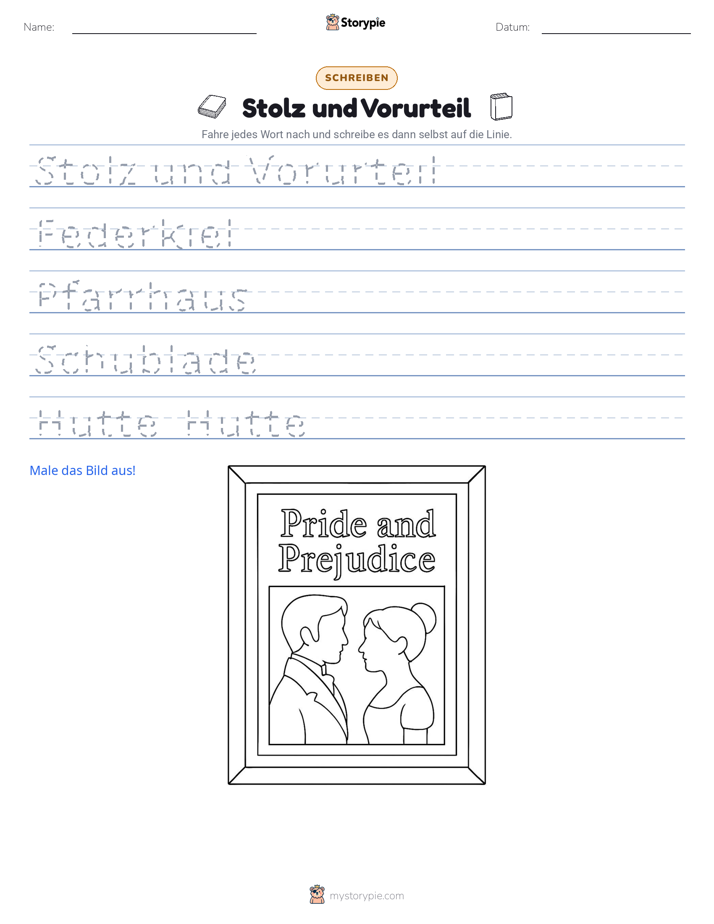 Schreibübung