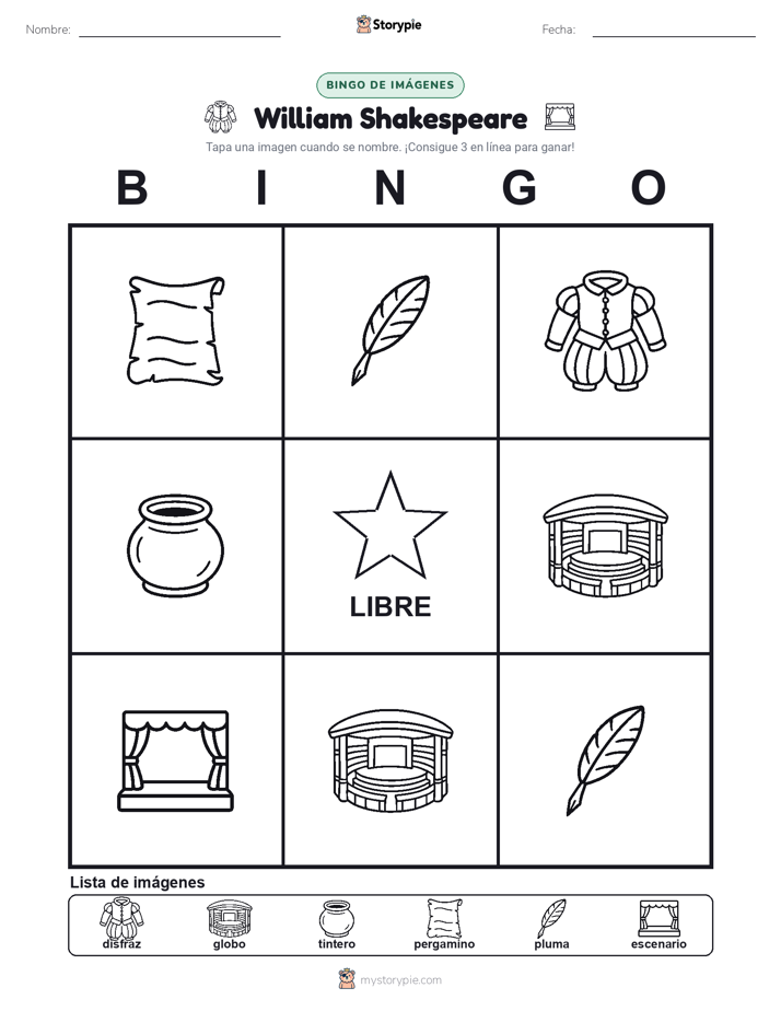 Bingo de Imágenes