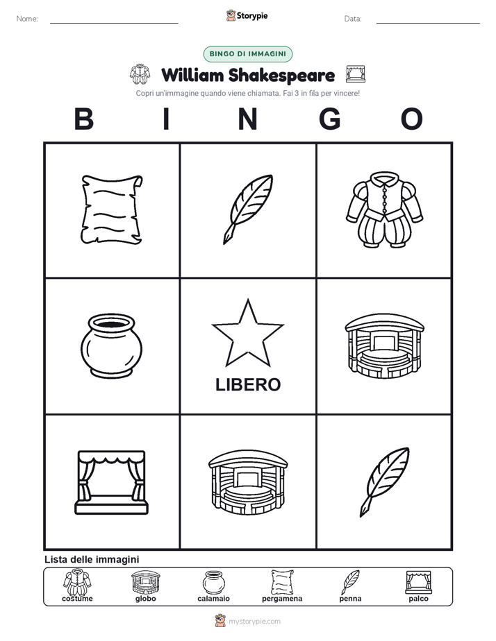 Bingo delle Immagini
