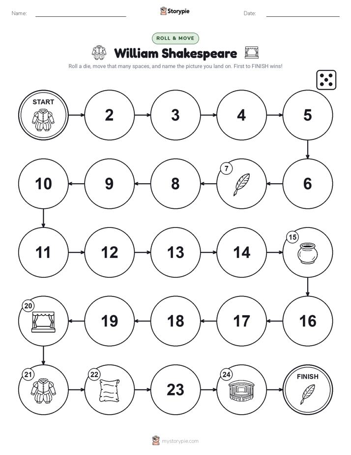 Roll & Move Game