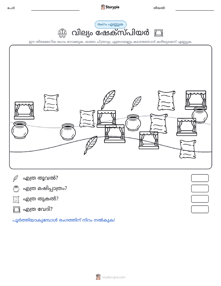 എണ്ണുന്ന ദൃശ്യങ്ങൾ
