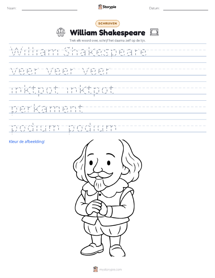 Schrijf Oefening