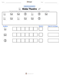 Anteprima della scheda stampabile di Globe Theatre