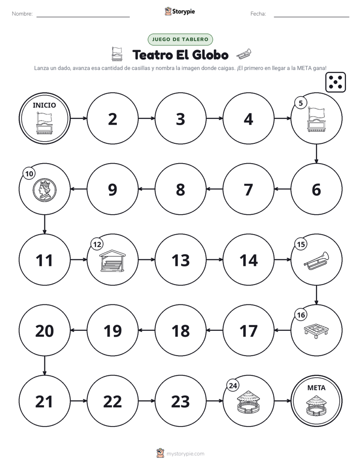 Juego de Rueda y Avanza