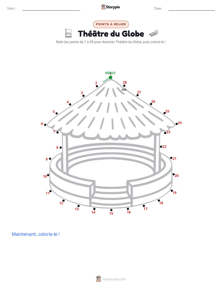 Relie les points
