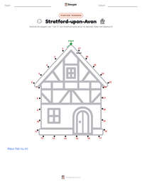 Stratford-upon-Avon afdrukbare werkblad voorbeeld