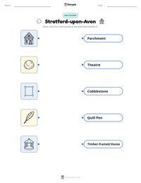 Stratford-upon-Avon printable worksheet preview
