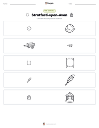 Stratford-upon-Avon printable worksheet preview