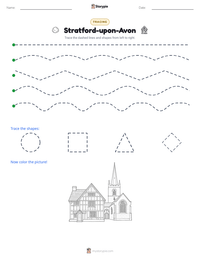 Stratford-upon-Avon printable worksheet preview