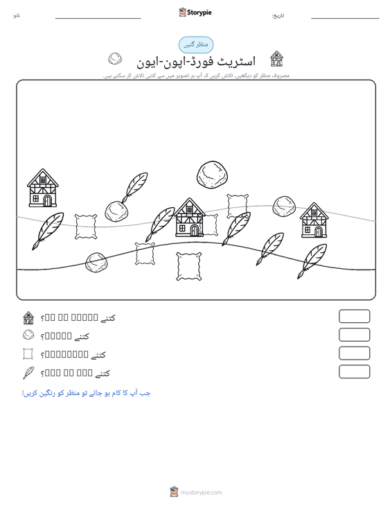 گنتی کا منظر