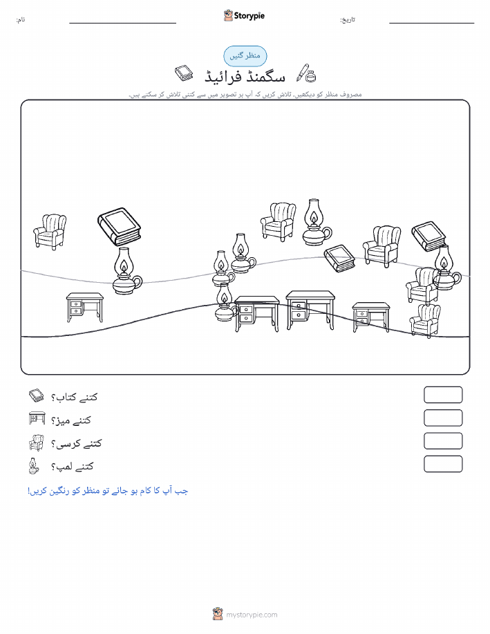 گنتی کا منظر