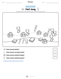 Carl Jung printable worksheet preview