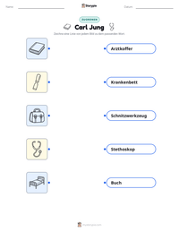 Carl Jung druckbare Arbeitsblatt Vorschau