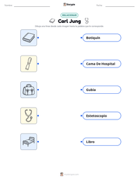 Vista previa de la hoja de trabajo imprimible de Carl Jung