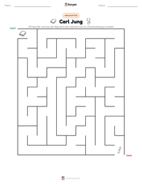 Carl Jung druckbare Arbeitsblatt Vorschau
