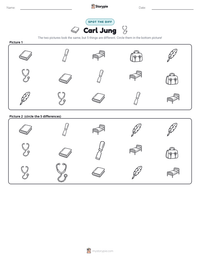 Carl Jung printable worksheet preview
