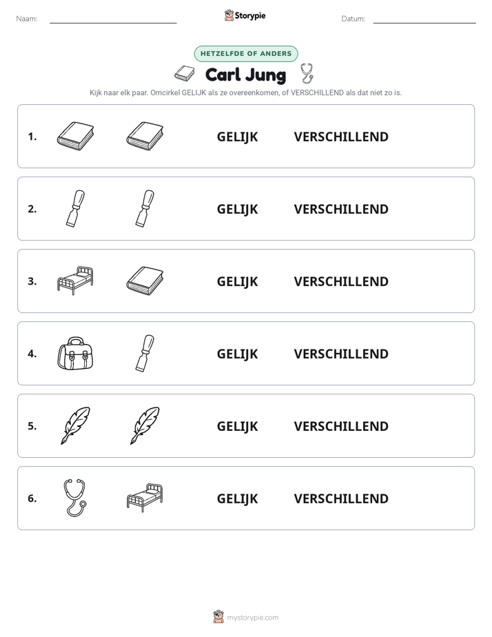 Zelfde of Verschillend