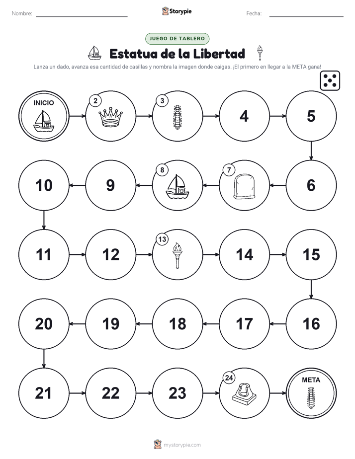 Juego de Rueda y Avanza