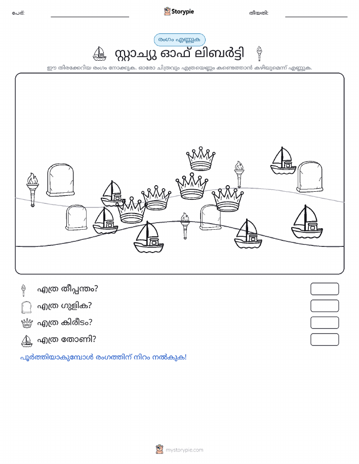എണ്ണുന്ന ദൃശ്യങ്ങൾ