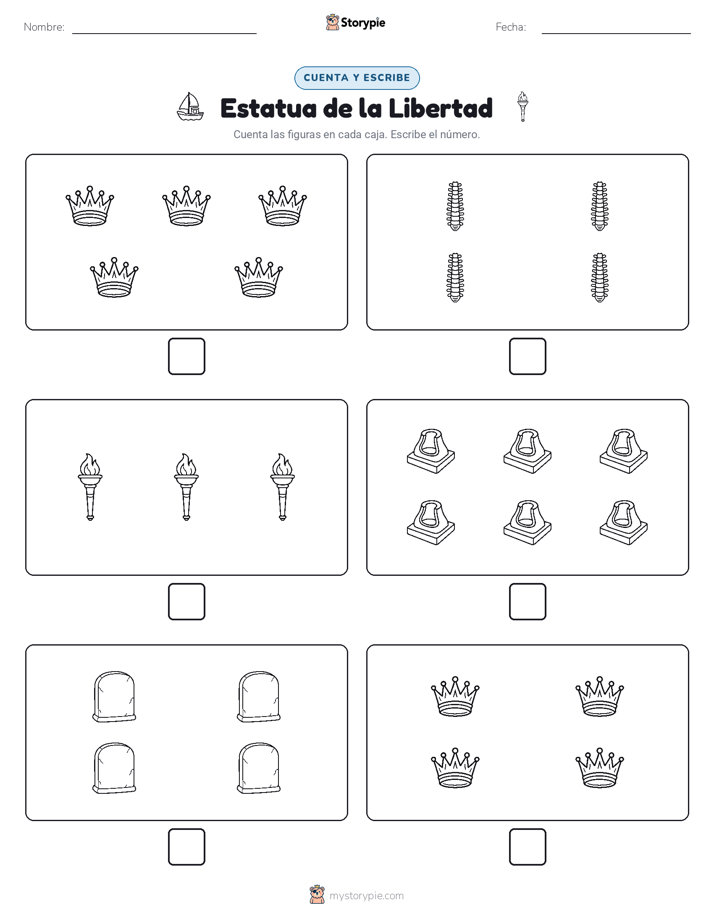 Cuenta y Escribe