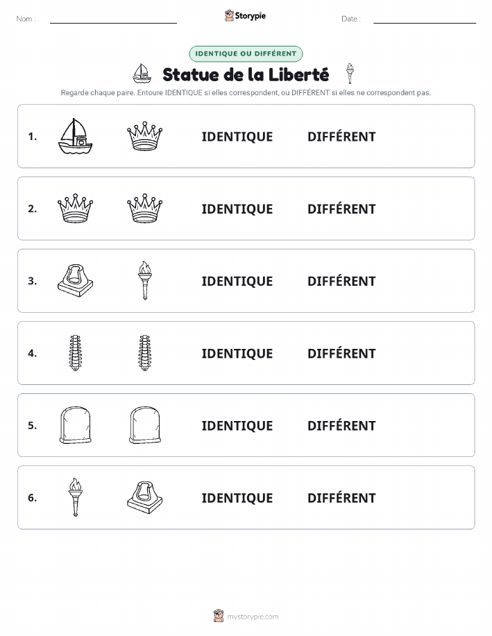 Identique ou Différent