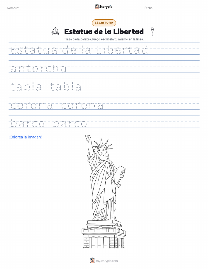 Práctica de Escritura
