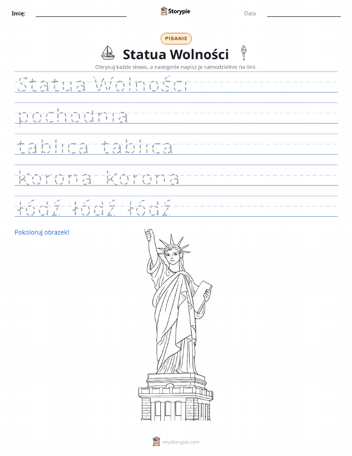 Ćwiczenie Pisania