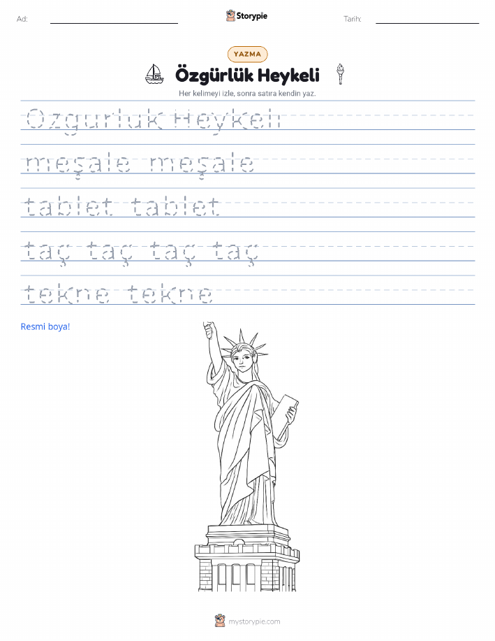 Yazma Pratiği