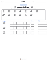 Joseph Pulitzer printable worksheet preview