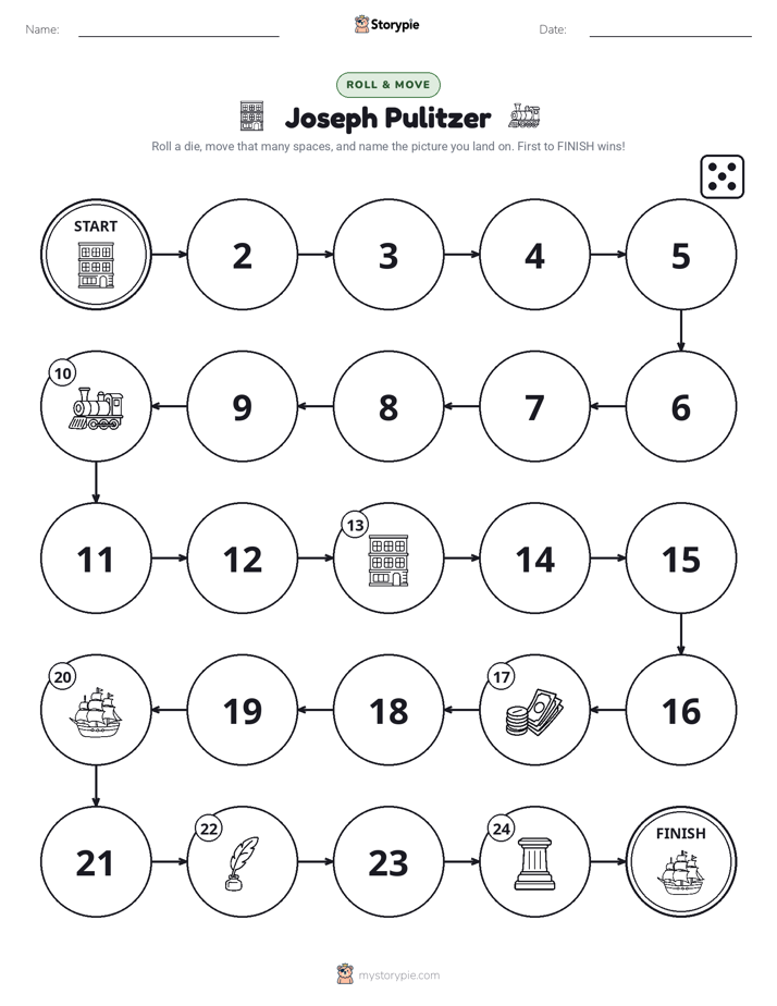 Roll & Move Game
