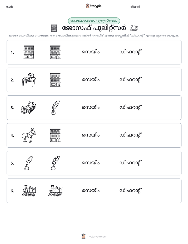 ഒന്നോ വ്യത്യാസമോ