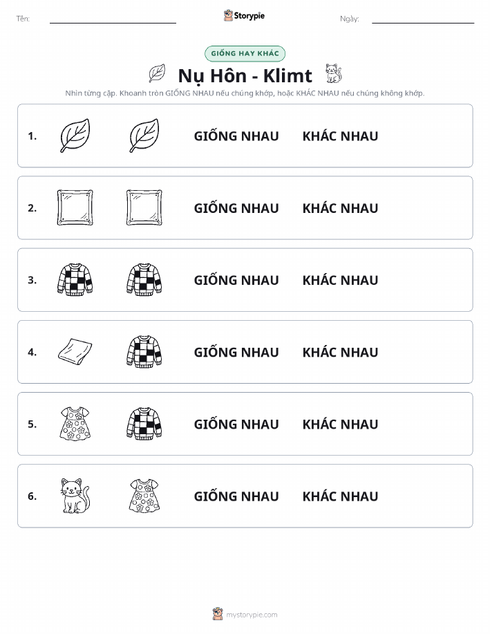 Giống Hay Khác