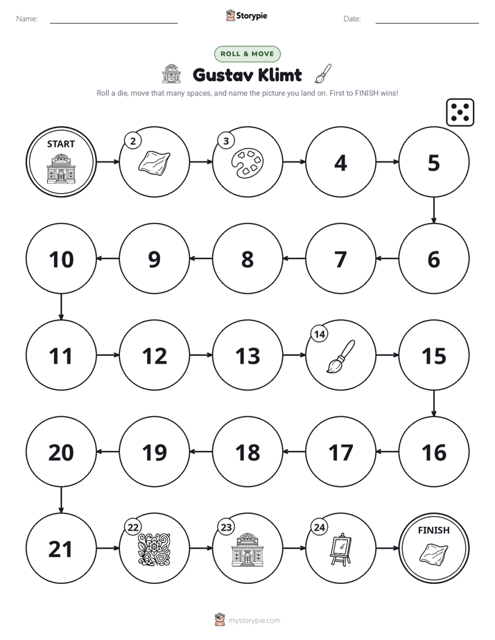 Roll & Move Game