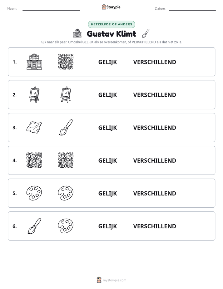 Zelfde of Verschillend