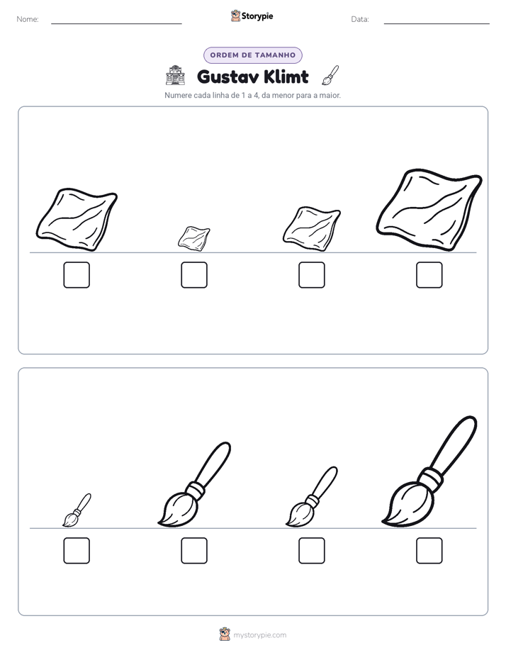Ordem de Tamanho