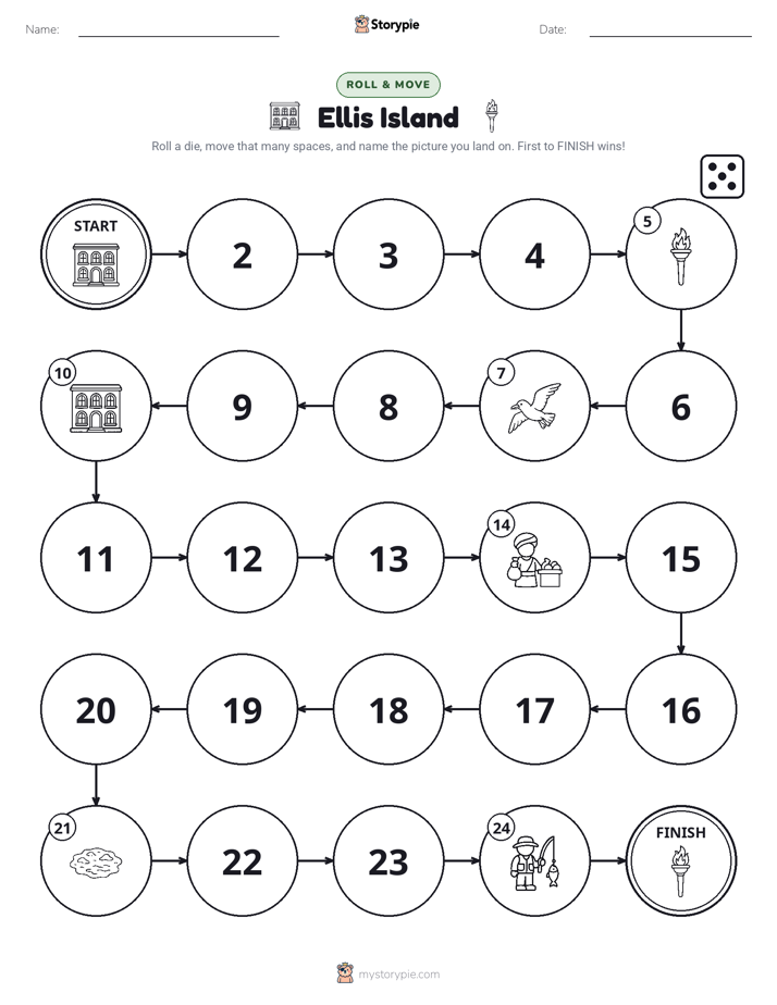 Roll & Move Game