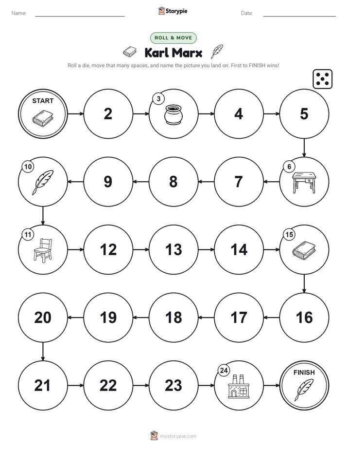 Roll & Move Game