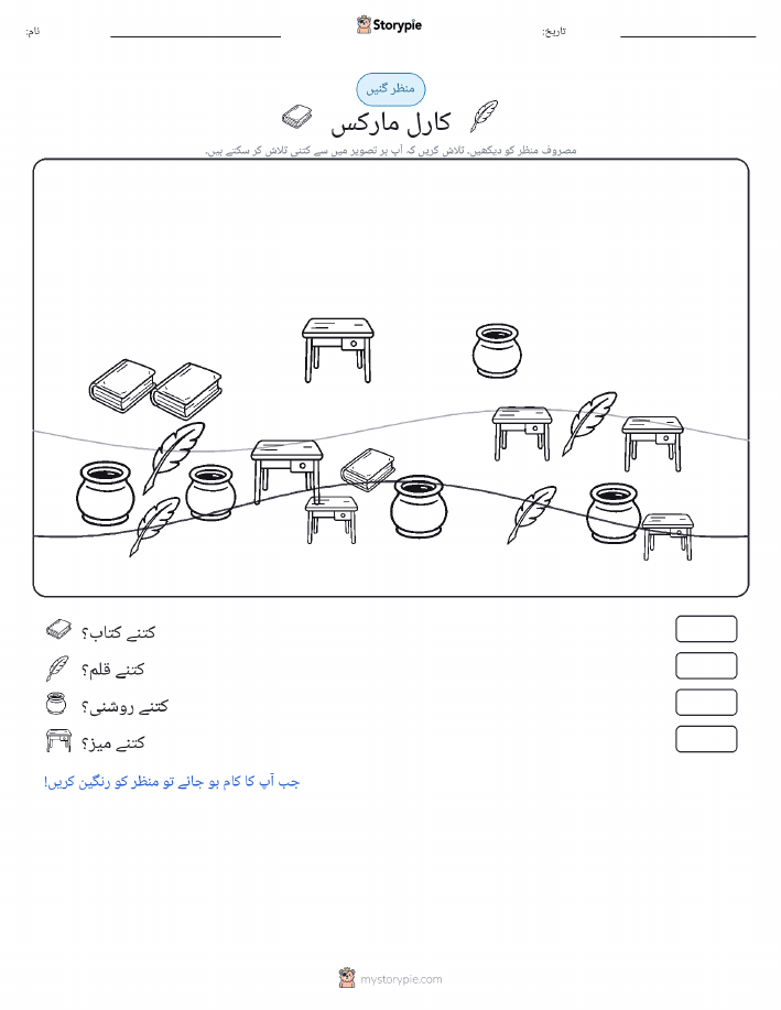 گنتی کا منظر