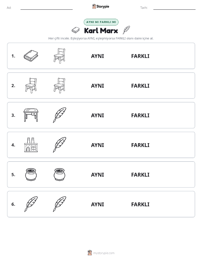 Aynı mı Farklı mı