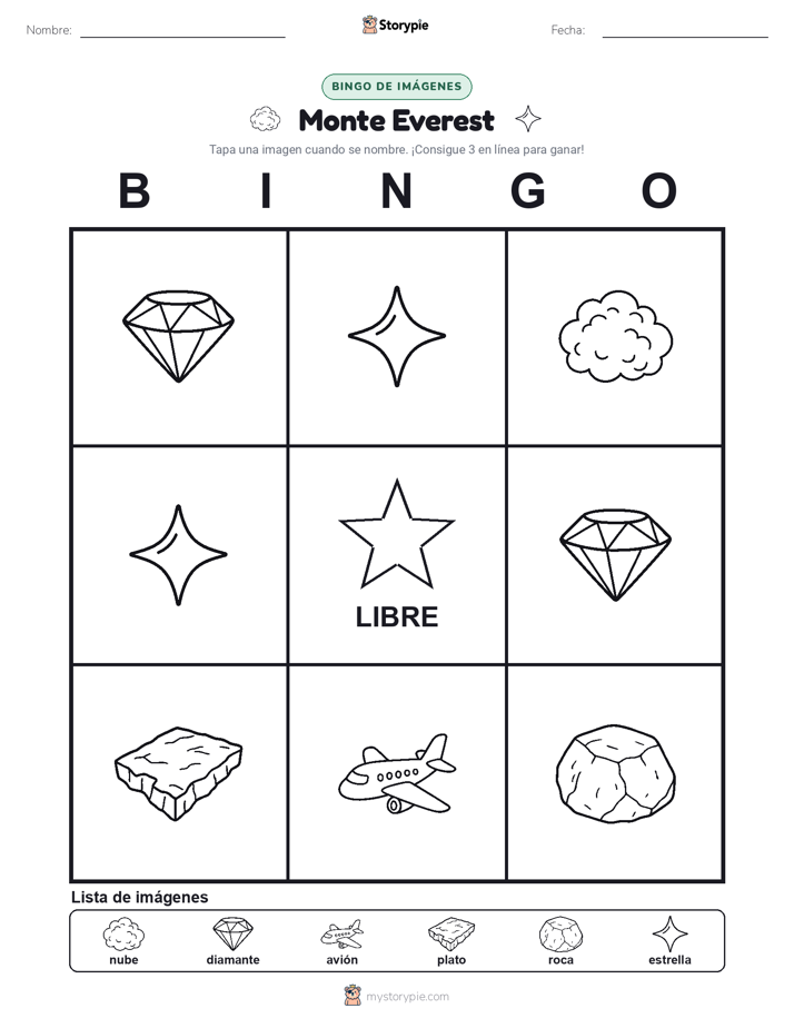 Bingo de Imágenes