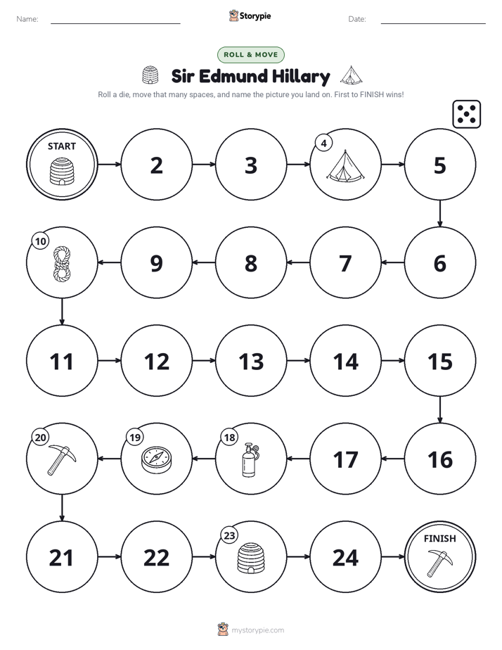 Roll & Move Game