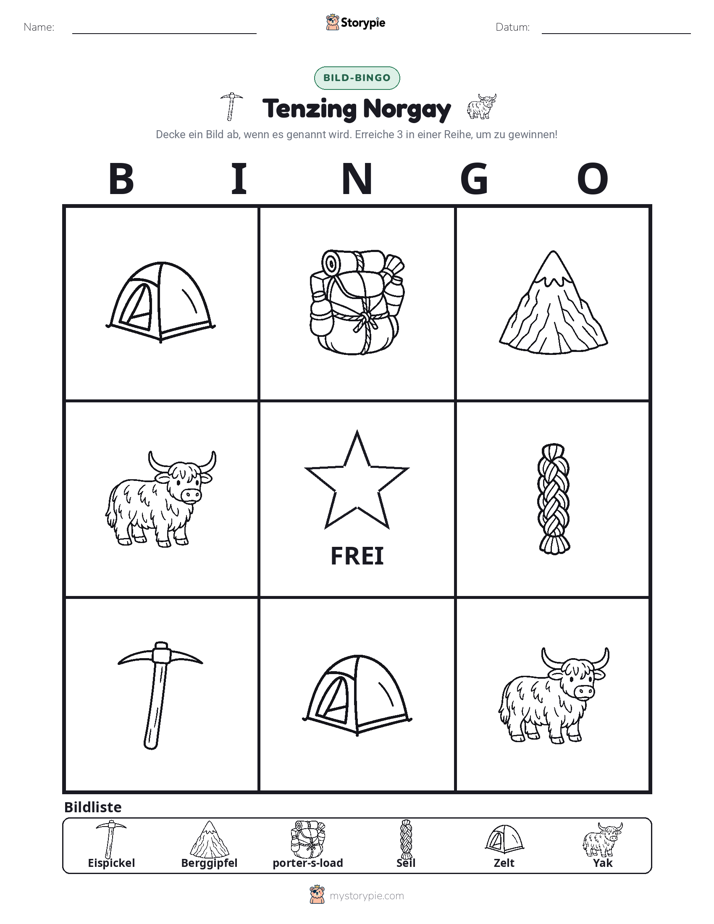 Bild-Bingo