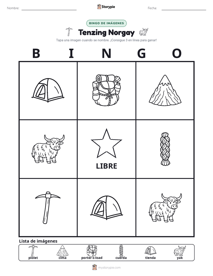 Bingo de Imágenes